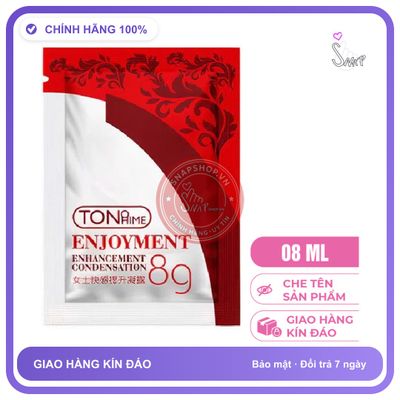 Sản Phẩm Chính Hãng Loại 1 - Dung Dịch Bôi trơn dạng gói TONO HIME 8g nóng ấm