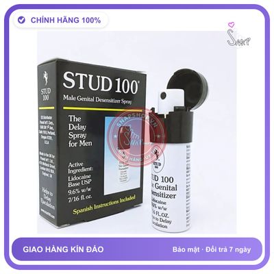 Sản Phẩm Chính Hãng Loại 1 - Dạng Xịt dành cho nam giới Stud 100 Anh Quốc
