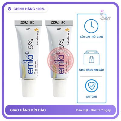 Hàng Chuẩn Nhập Khẩu - Tuýp Kem gây tê 5% của Thụy Điển