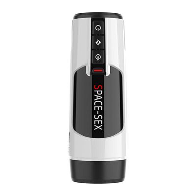 Âm Đạo Giả Điện Tử Space Cup Sưởi Ấm 40°C, Giọng Nói 3 Ngôn Ngữ