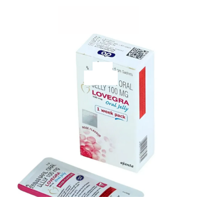 Thạch  Trái cây hỗ trợ Tăng Cường Nội tiết tố và Sinh Lý Nữ Love Gra Oral Jelly 100mg 1 Tem