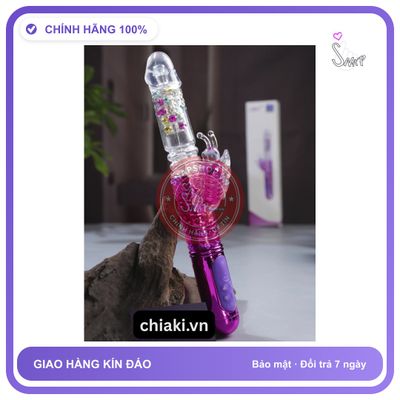 (Che Tên) Gậy LIBO rung xoay thụt cực mạnh - rung nhánh phụ pin sạc - Snapshop