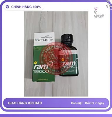 (Che Tên) Popper Ram Original 30ml USA, giá sỉ, hàng chính hãng, che tên Hỗ Trợ 24/7