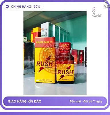 (Che Tên) Popper Rush Original 30ml USA Hàng Chính Hãng, Giá Sỉ Tốt, Che Tên Sp Giao Nhanh Toàn Quốc