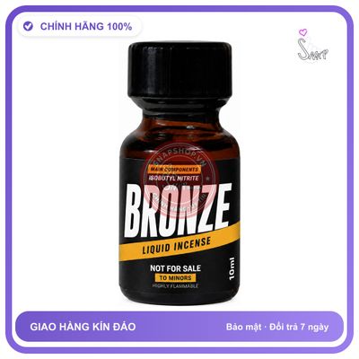 Chai hít tăng khoái cảm kích thích Popper BRONZE 10ml Chính hãng