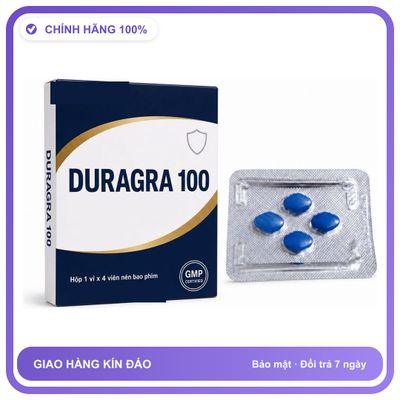 Viên uống hỗ trợ kéo dài cho nam thảo dược DURAGRA 4 Viên Chính hãng