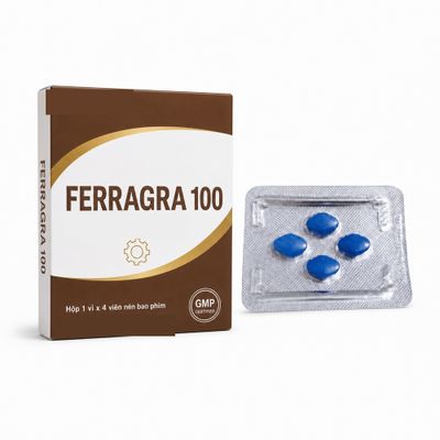 Viên uống hỗ trợ tăng cường sinh lý thảo dược dành cho nam FERRAGRA 1 Viên Chính hãng