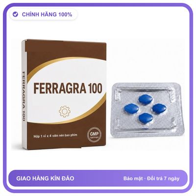 Viên uống hỗ trợ kéo dài cho nam thảo dược FERRAGRA 4 Viên Chính hãng