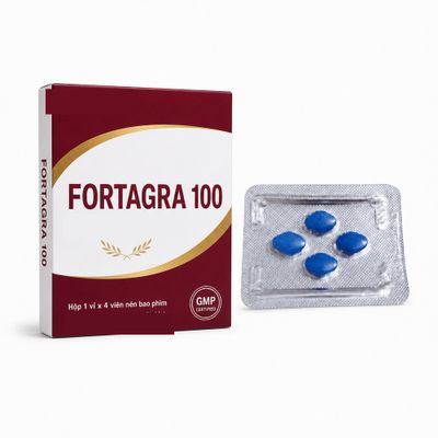 Viên uống hỗ trợ tăng cường sinh lý thảo dược dành cho nam FORTAGRA 1 Viên Chính hãng