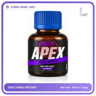 Chai hít tăng khoái cảm kích thích Popper APEX 20ml Chính hãng