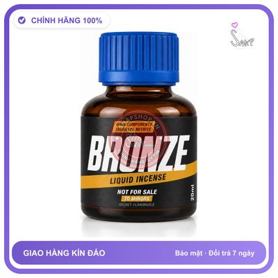 Chai hít tăng khoái cảm kích thích Popper BRONZE 20ml Chính hãng