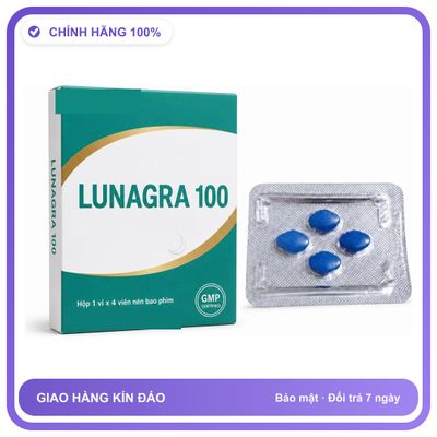 Viên uống hỗ trợ kéo dài cho nam thảo dược LUNAGRA 4 Viên Chính hãng