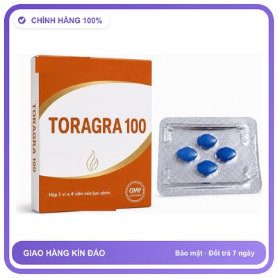 Viên uống hỗ trợ kéo dài cho nam thảo dược TORAGRA 4 Viên Chính hãng