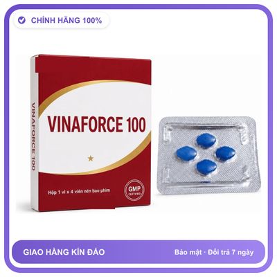 Viên uống hỗ trợ kéo dài cho nam thảo dược VINAFORCE 4 Viên Chính hãng
