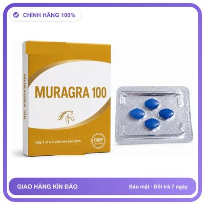 Viên uống hỗ trợ kéo dài cho nam thảo dược MURAGRA 4 Viên Chính hãng