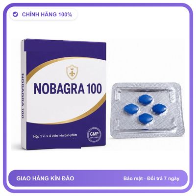 Viên uống hỗ trợ kéo dài cho nam thảo dược NOBAGRA 4 Viên Chính hãng