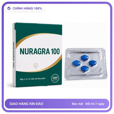 Viên uống hỗ trợ kéo dài cho nam thảo dược NURAGRA 4 Viên Chính hãng