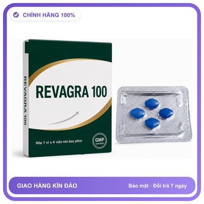 Viên uống hỗ trợ kéo dài cho nam thảo dược REVAGRA 4 Viên Chính hãng