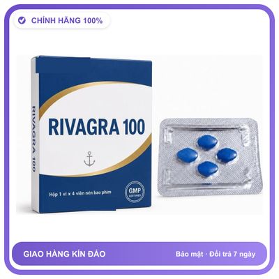 Viên uống hỗ trợ kéo dài cho nam thảo dược RIVAGRA 4 Viên Chính hãng