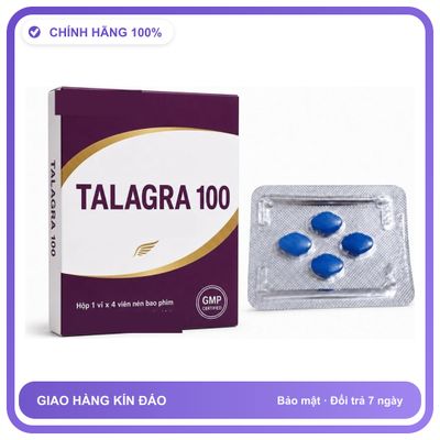 Viên uống hỗ trợ kéo dài cho nam thảo dược TALAGRA 4 Viên Chính hãng