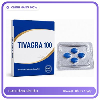 Viên uống hỗ trợ kéo dài cho nam thảo dược TIVAGRA 4 Viên Chính hãng