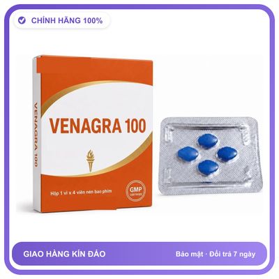 Viên uống hỗ trợ kéo dài cho nam thảo dược VENAGRA 4 Viên Chính hãng