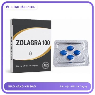 Viên uống hỗ trợ kéo dài cho nam thảo dược ZOLAGRA 4 Viên Chính hãng