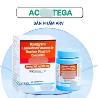 ACTEGA 30 Tablets – Viên Nén Điều Trị HIV, Quy Cách Đóng Gói 30 Viên/Hộp