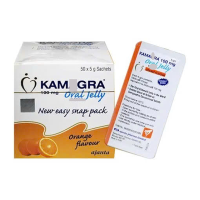 Kamga Oral Jelly 100mg – Thạch Trái Cây Dạng Jelly Tiện Dụng Dành Cho Nam Giới, 7 Gói