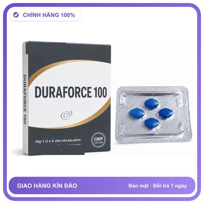 Viên uống hỗ trợ kéo dài cho nam thảo dược DURAFORCE 4 Viên Chính hãng