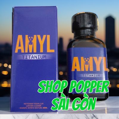 Chai Hít Tăng Hưng Phấn Popper 30ml USA, Không Chứa Chất Độc Hại, Sử Dụng Lâu Dài, Che Tên 