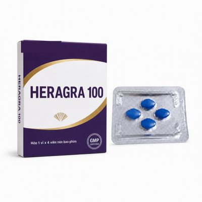 Viên uống hỗ trợ tăng cường sinh lý thảo dược dành cho nam HERAGRA 1 Viên Chính hãng