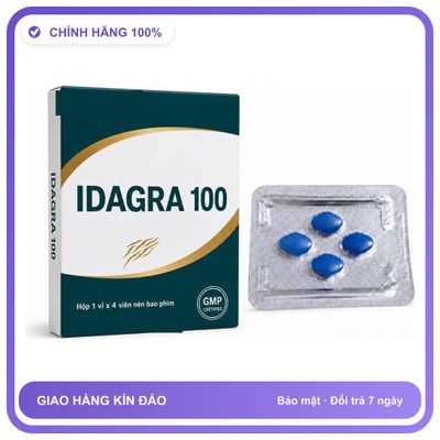 Viên uống hỗ trợ kéo dài cho nam thảo dược IDAGRA 4 Viên Chính hãng