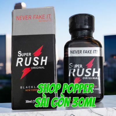 Popper 30ml USA, Hàng Chính Hãng, Kích Thích Cực Mạnh, Không Chứa Tạp Chất, Sử Dụng Lâu Dài 