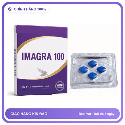 Viên uống hỗ trợ kéo dài cho nam thảo dược IMAGRA 4 Viên Chính hãng