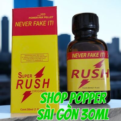 Chai Hít Kích Thích Hưng Phấn Cực Mạnh, Phê Lâu, Popper 30ml USA, Hàng Chính Hãng 