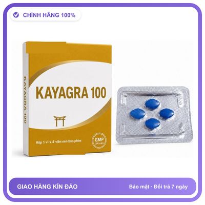 Viên uống hỗ trợ kéo dài cho nam thảo dược KAYAGRA 4 Viên Chính hãng