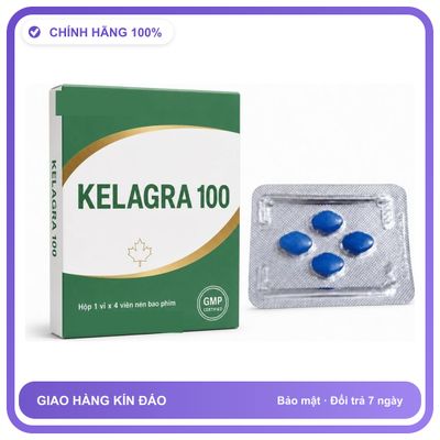 Viên uống hỗ trợ kéo dài cho nam thảo dược KELAGRA 4 Viên Chính hãng
