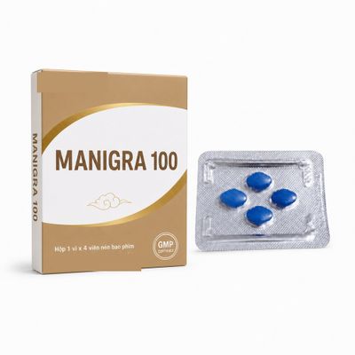 Viên uống hỗ trợ tăng cường sinh lý thảo dược dành cho nam MANIGRA 1 Viên Chính hãng