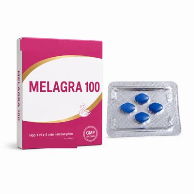 Viên uống hỗ trợ tăng cường sinh lý thảo dược dành cho nam MELAGRA 1 Viên Chính hãng