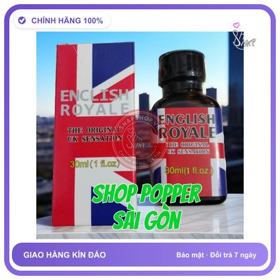 (Che Tên) Chai Hít Kích Thích Hưng Phấn Cho Nam Nữ, Popper 30ml USA, Hàng Chính Hãng, Cực Mạnh Giao Nhanh Toàn Quốc