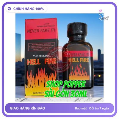 (Che Tên) Chai Hít Kích Thích Hưng Phấn, Popper 30ml USA, Hàng Chính Hãng, Không Chứa Chất Độc Hại, Sử Dụng Lâu Dài - Snapshop