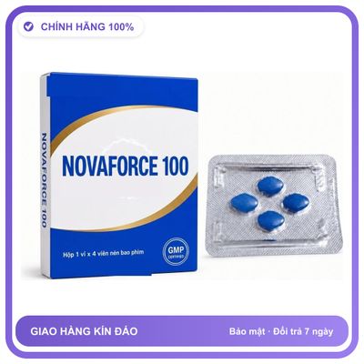 Viên uống hỗ trợ kéo dài cho nam thảo dược NOVAFORCE 4 Viên Chính hãng