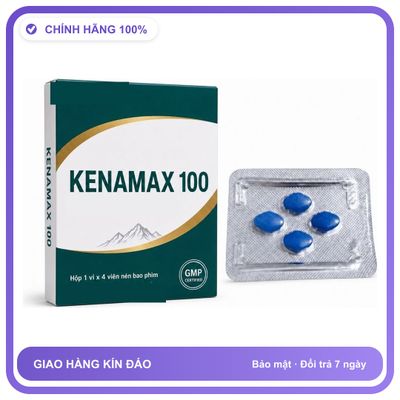 Viên uống hỗ trợ kéo dài cho nam thảo dược KENAMAX 4 Viên Chính hãng