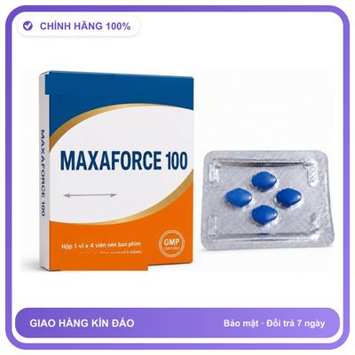 Viên uống hỗ trợ kéo dài cho nam thảo dược MAXAFORCE 4 Viên Chính hãng