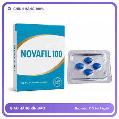 Viên uống hỗ trợ kéo dài cho nam thảo dược NOVAFIL 4 Viên Chính hãng
