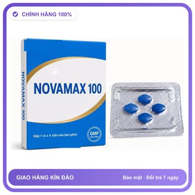 Viên uống hỗ trợ kéo dài cho nam thảo dược NOVAMAX 4 Viên Chính hãng