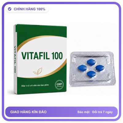 Viên uống hỗ trợ kéo dài cho nam thảo dược VITAFIL 4 Viên Chính hãng