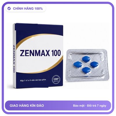 Viên uống hỗ trợ kéo dài cho nam thảo dược ZENMAX 4 Viên Chính hãng