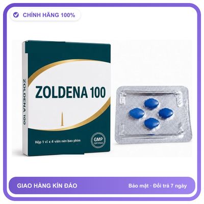 Viên uống hỗ trợ kéo dài cho nam thảo dược ZOLDENA 4 Viên Chính hãng